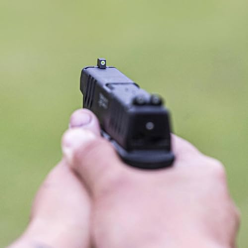 Night Sight Set for Smith & Wesson M&P Pistols - Tritium Glow-In-The-Dark