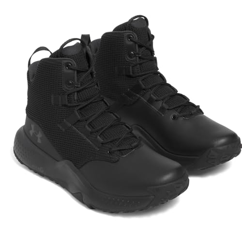 Under Armour Men's Micro G Stellar Mid Military Tactical Boot 10.5 Black/Black/Anthracite