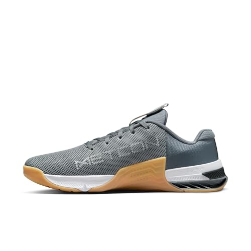 Nike Men's Metcon 8 Sneakers 9.5 Smoke Grey White Cross-Training Shoes