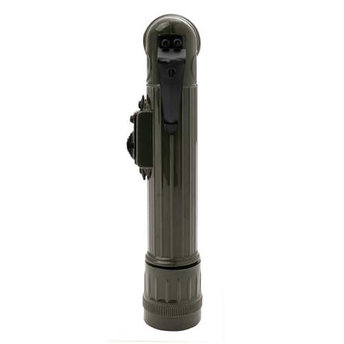 Rothco Mini Flashlight Olive Drab Outdoor Camping Survival Tool with Morse Code Signal
