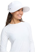 Solbari Women's Wanderlust UPF 50+ Visor Hat - One Size, White Sun Protection