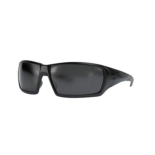 STNGR Ridge Unbreakable Tactical Shooting Sunglasses Polarized Smoke Men