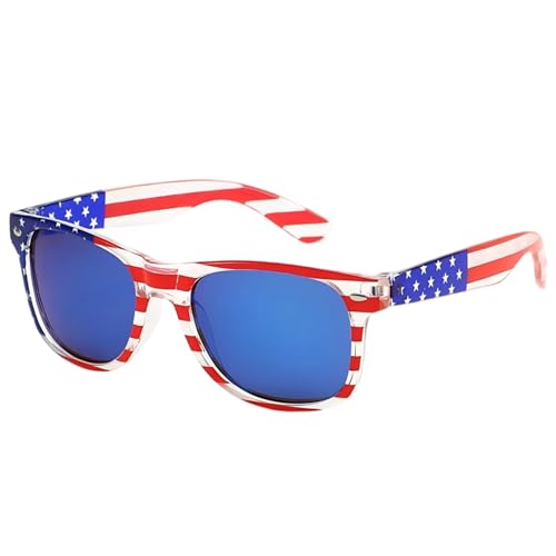 American Flag Sunglasses Sun Shades for Outdoor Party & Daily Wear - Variation: American Flag CB