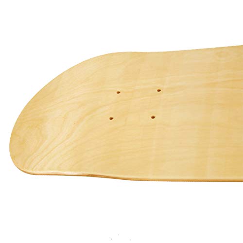 Maple Skateboard Decks Double Tail 8" x 31.75" Light Deck with Grip Tape - 1 PCS