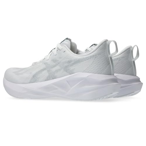 ASICS Women's NOVABLAST 5 TR Running Shoes - White & Piedmont Grey, Size 8