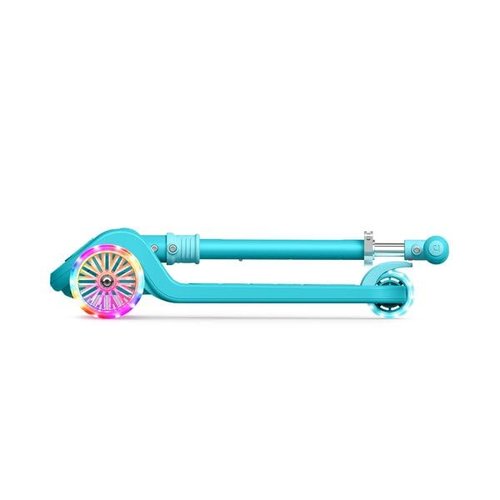 Jetson Bloom Go & Grow Kids 3-Wheel Light-Up Kick Scooter, Lights on Stem & Wheels, Adjustable Height Handlebar, Rear Brake, Easy-Folding Mechanism, Ages 3+, Blue, JBLOOM-BLU