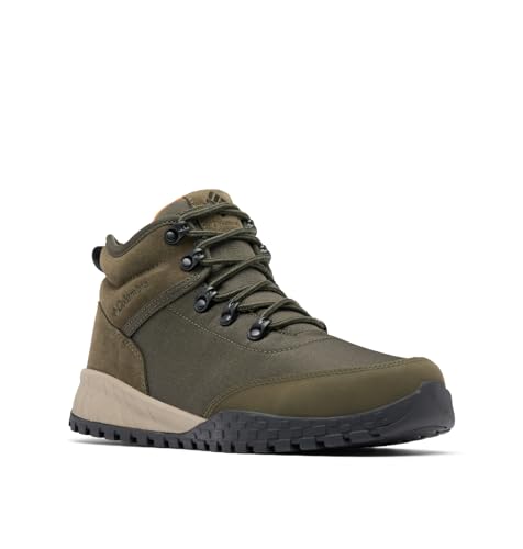 Columbia Men's Fairbanks Mid Hiking Boots - Deep Olive / Desert Sun, Size 10.5