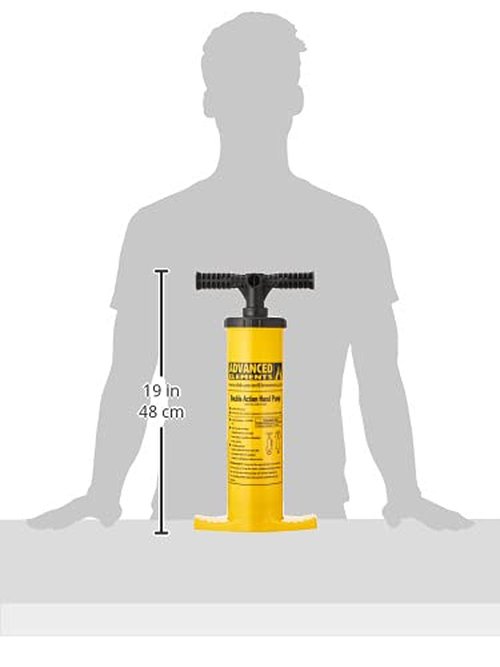 ADVANCED ELEMENTS Double Action Pump with Pressure Gauge