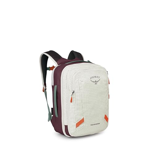 Osprey Transporter 26+6 Travel Pack - Mystery White Expandable Carry-On