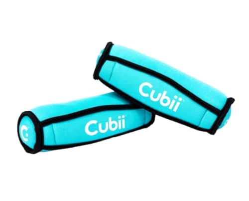 Cubii Comfii - Set of Two 2lb Soft Dumbbell Set Hand Weights Set for Womern, Men and Seniors