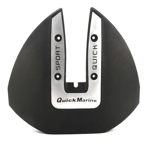 Silver Whale Tail Hydrofoil Stabilizer for Outboard Motors 40-300 HP - Better Handling & Speed