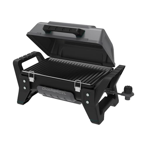 Charbroil Grill2Go X200 Portable Gas Grill Dark Grey 200 sq in Tabletop Camping
