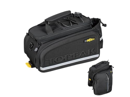 Topeak MTX TrunkBag Panniers - Expandable Rear Bicycle Storage Bag, Easy Mounting, Model MTX 2.0