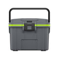 Pelican 8 Quart Personal Lunch Box Cooler with Built-In Ice Pack - Dark Gray/Green