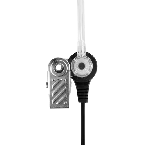 Retevis Two Way Radio Earpiece with Mic, Acoustic Tube, Coil, for RT22 RT68 RT21 H-777 RT86 RT27, Compatible with Baofeng UV-5R, Arcshell, Kenwood, Pxton Two Way Radio, Walkie Talkie Headset(6 Pack)
