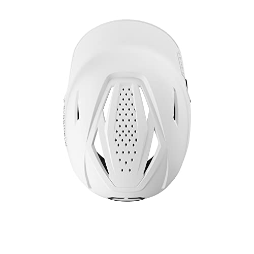 Batting Helmet with Facemask - Matte White Small/Medium Baseball Protective Gear
