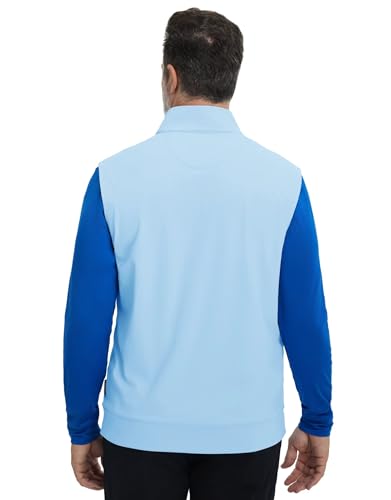 Men's Lightweight Performance Golf Vest X-Large Light Blue - M MAELREG