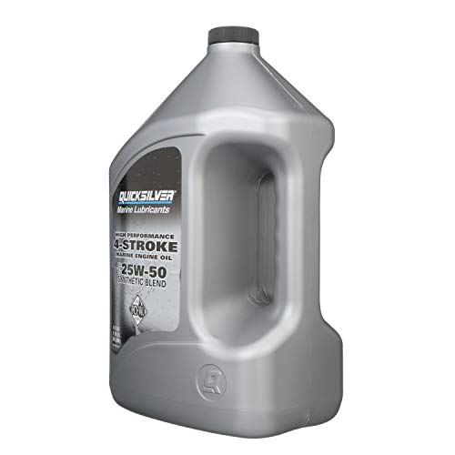 4L Synthetic Marine Engine Oil 25W-50 for Mercury Verado High Performance Engines