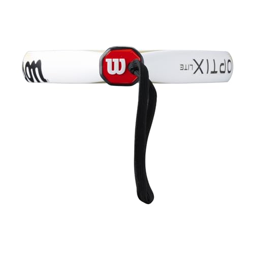 Wilson Optix V2 Lite White Lightweight Padel Racket for Beginners