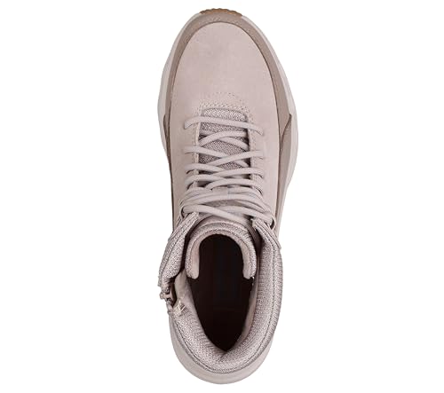 Skechers Women's On-the-Go Go Walk Glide Step 2.0 Boot - Wildwood Taupe 8 - Cozy Cold-Weather Shoe