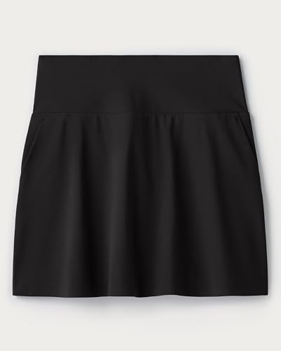 Rhone Course to Court Skort 16" - Small Black Women's Sports Skirt