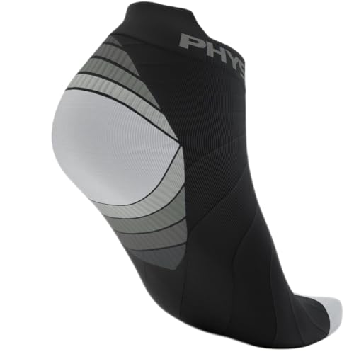 Large X-Large Compression Socks for Men & Women - Ankle Support with Arch