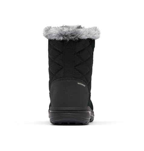 Columbia Women's Ice Maiden Shorty Snow Boots - Black/Columbia Grey, Size 7.5