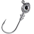 Fishing Jig Heads with 3D Eyes, Saltwater & Freshwater, 1/4oz 3/8oz 1/2oz, 10 Pack