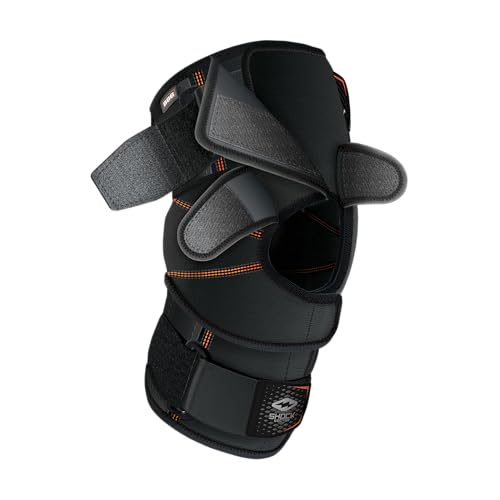 Shock Doctor Large Knee Brace Wrap Support for Patella Injury Recovery, Lateral & Medial Stability