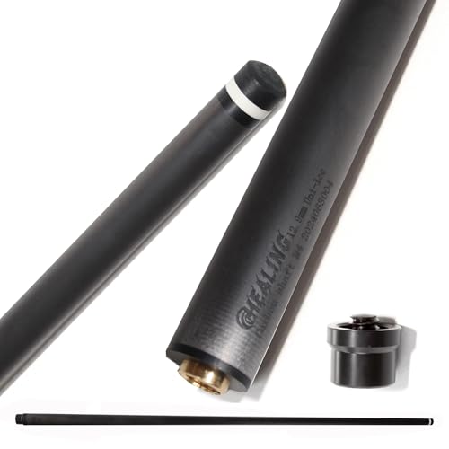 Uniloc 11.8-21.4-765 Carbon Fiber Billiard Cue Shaft Black Tech Performance