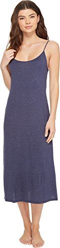 Super Soft Modal Jersey Robe - Heather Night Blue, X-Large