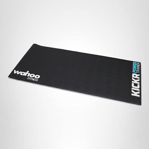 Wahoo KICKR MAT All-Purpose Noise Insulating Exercise Floor Mat for Indoor Cycling Trainers, Stationary/Spin Bikes, Yoga, Cross Training