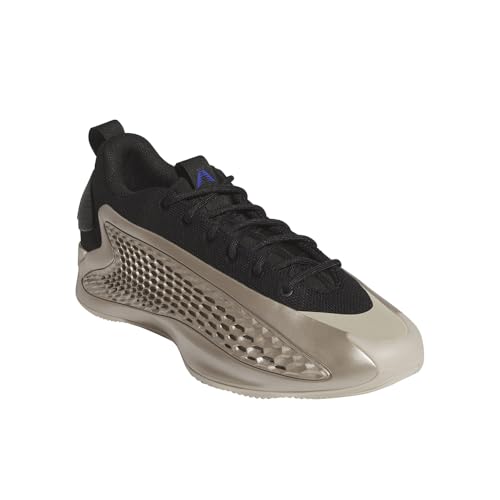 adidas Men's Anthony Edwards Low Basketball Sneakers Gold 9 - Signature Athletic Shoes