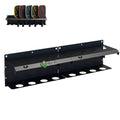 Pickleball Paddle Rack Wall Mount - Fits 4, 8 or 12 Paddles - Indoor Outdoor