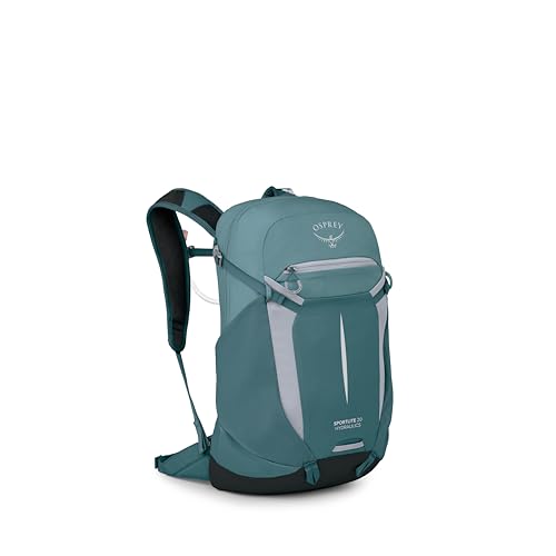 Osprey Sportlite 20L Blue Hiking Backpack – Lightweight Daypack with Hydration Sleeve & Ventilated Airscape Backpanel, Torrent Blue / 20L