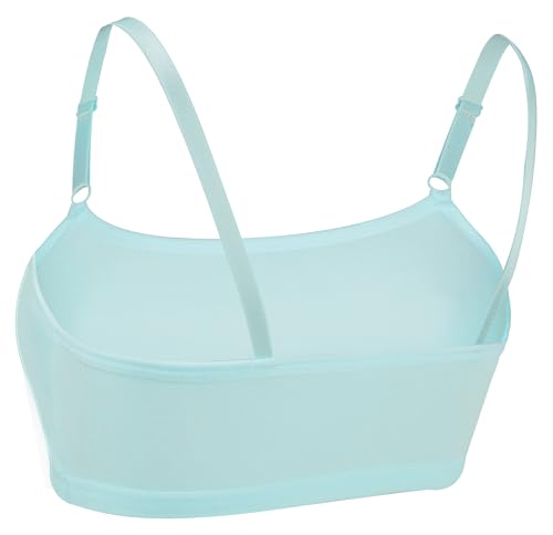 Herepai Cotton Training Bras for Girls 7-14 Years Light Color 4 - Seamless Cami