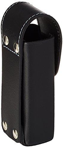Leather Belt Pouch for Swiss Army Knife - 120mm Black