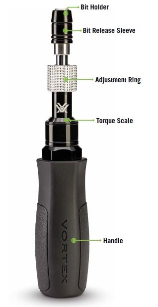 Vortex Riflescope Pro Torque Wrench for Mounting and Adjustments