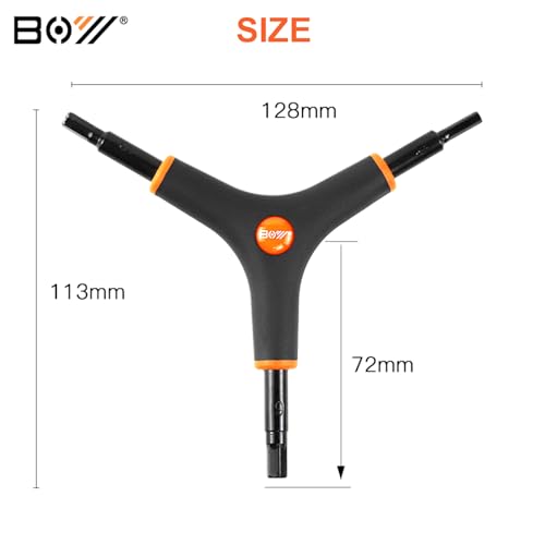 3-Way Hex Wrench Set - Y-Shape Allen Keys 4mm 5mm 6mm