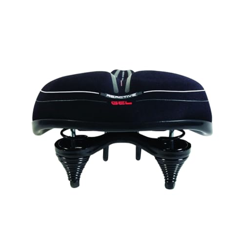 Serfas Full Suspension Cruiser Bicycle Saddle with Gel & Rear Spring