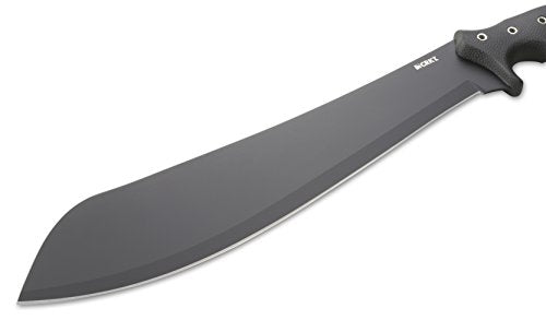 CRKT Halfachance Fixed Blade Knife with Sheath - Black, Survival Knife K920KKP