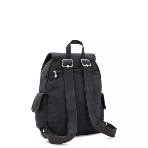Kipling Women's City Pack Small Backpack - Black Noir, Lightweight & Water-Resistant