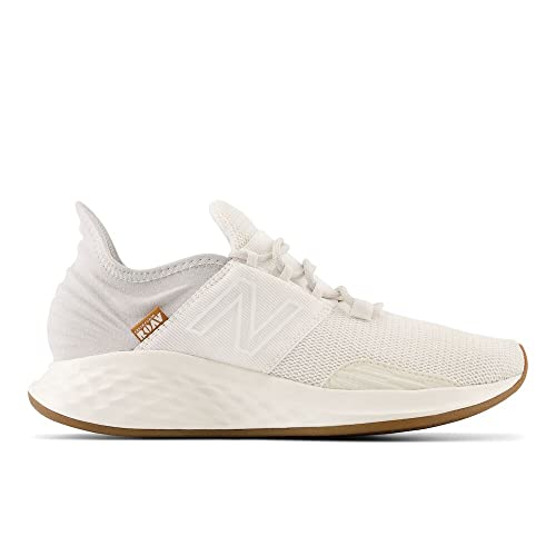 New Balance Women's Fresh Foam Roav Running Shoe - Sea Salt/Sea Salt, Size 8