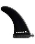 Abahub 9'' Paddleboard Fin with Screw - Black Center Fin for SUP & Surf