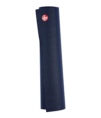 Manduka PROlite Yoga Mat 4.7mm - Midnight 71" x 24" - Durable, Cushioned, Non-Slip