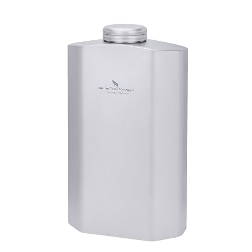 Large Capacity Titanium Water Bottle - Leak-Proof, 84oz Hydration Flask for Outdoor & Travel