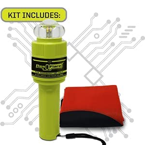 ACR ResQFlare Marine Electronic Boat Flare - USCG Compliant Emergency Signal