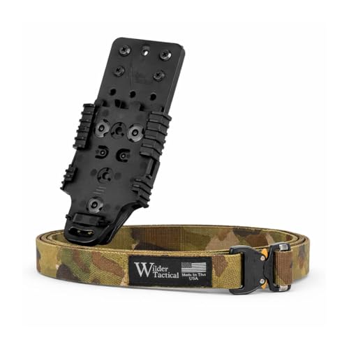 Wilder Tactical Multicam Holster Platform with QLS Receiver & 1in Web Strap