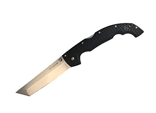 Cold Steel XL Voyager Tanto Point Folding Knife 5.5" AUS10A Blade, Rugged EDC