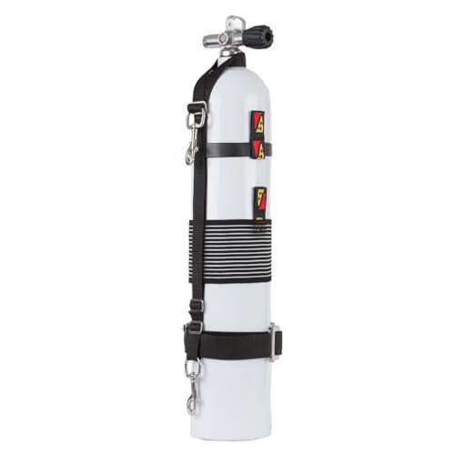Dive Rite Large Sidemount Stage Strap for Scuba Cylinders - Marine Grade Nylon & Stainless Steel